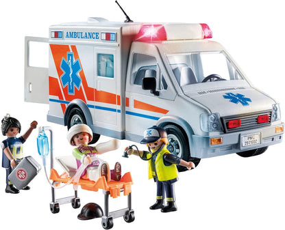Playmobil 71232 City Action Ambulance With Sound And Lights