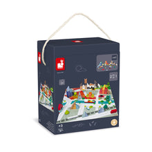 Janod Kubix 60-Block Set + City Puzzle