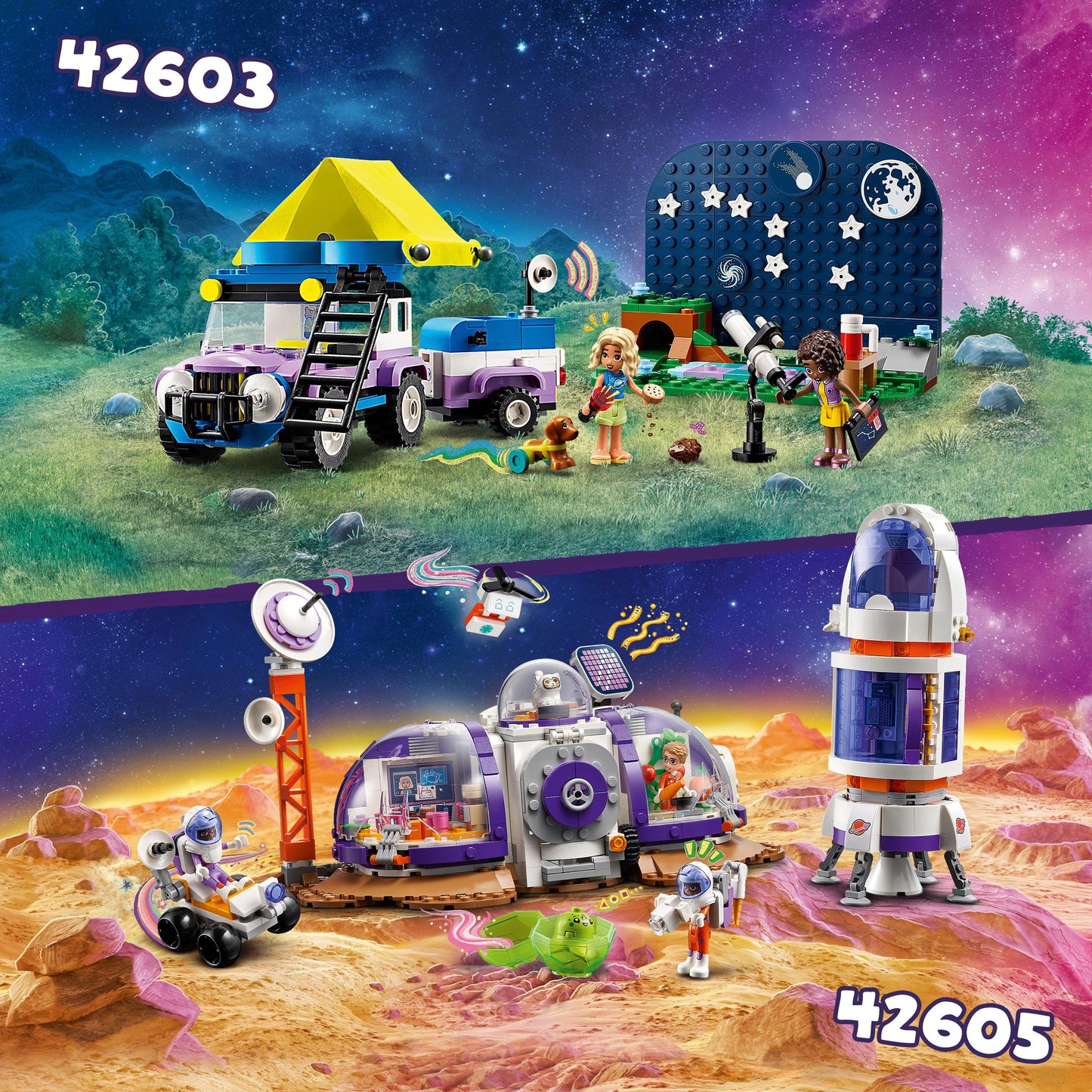 Lego Friends 42603 Stargazing Camping Vehicle