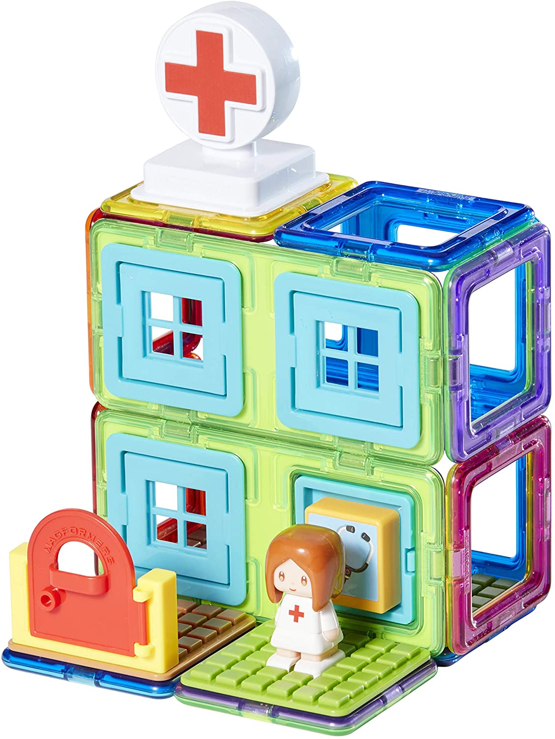 Magformers Town Set - Hospital