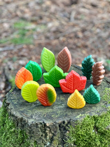 Yellow Door Sensory Play Stones – Leaves