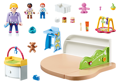 Playmobil 70282 City Life Pre-School Toddler Room