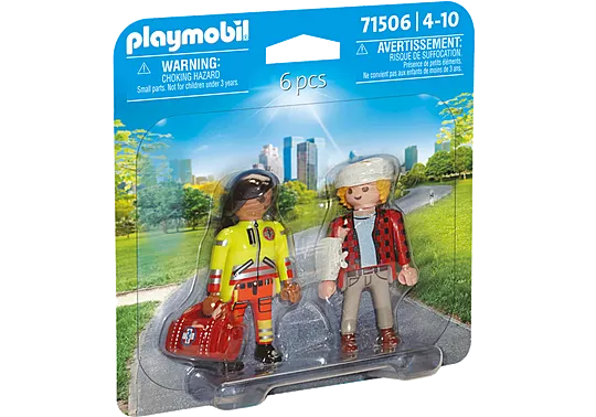 Playmobil 71506 Medic with Injured Person DuoPack