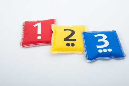 Edx Education Number & Dot Bean Bags