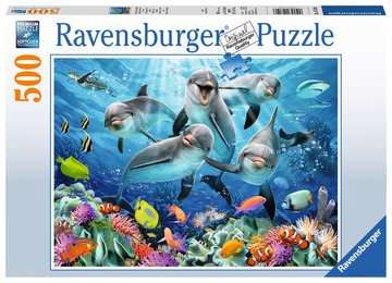 Ravensburger Dolphins, 500pc Jigsaw Puzzle