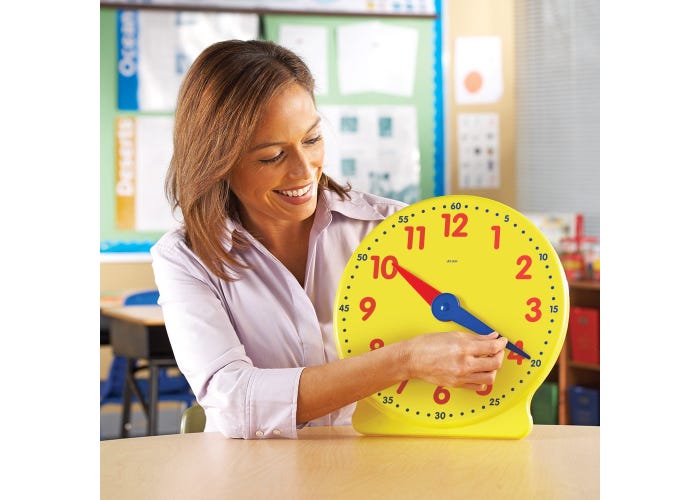 Learning Resources Big Time® 12hr Demonstration Clock