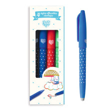 Djeco 4 Classic Erasable Pens
