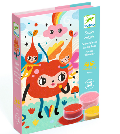 Djeco Coloured Sand Deliciously Cute (F)