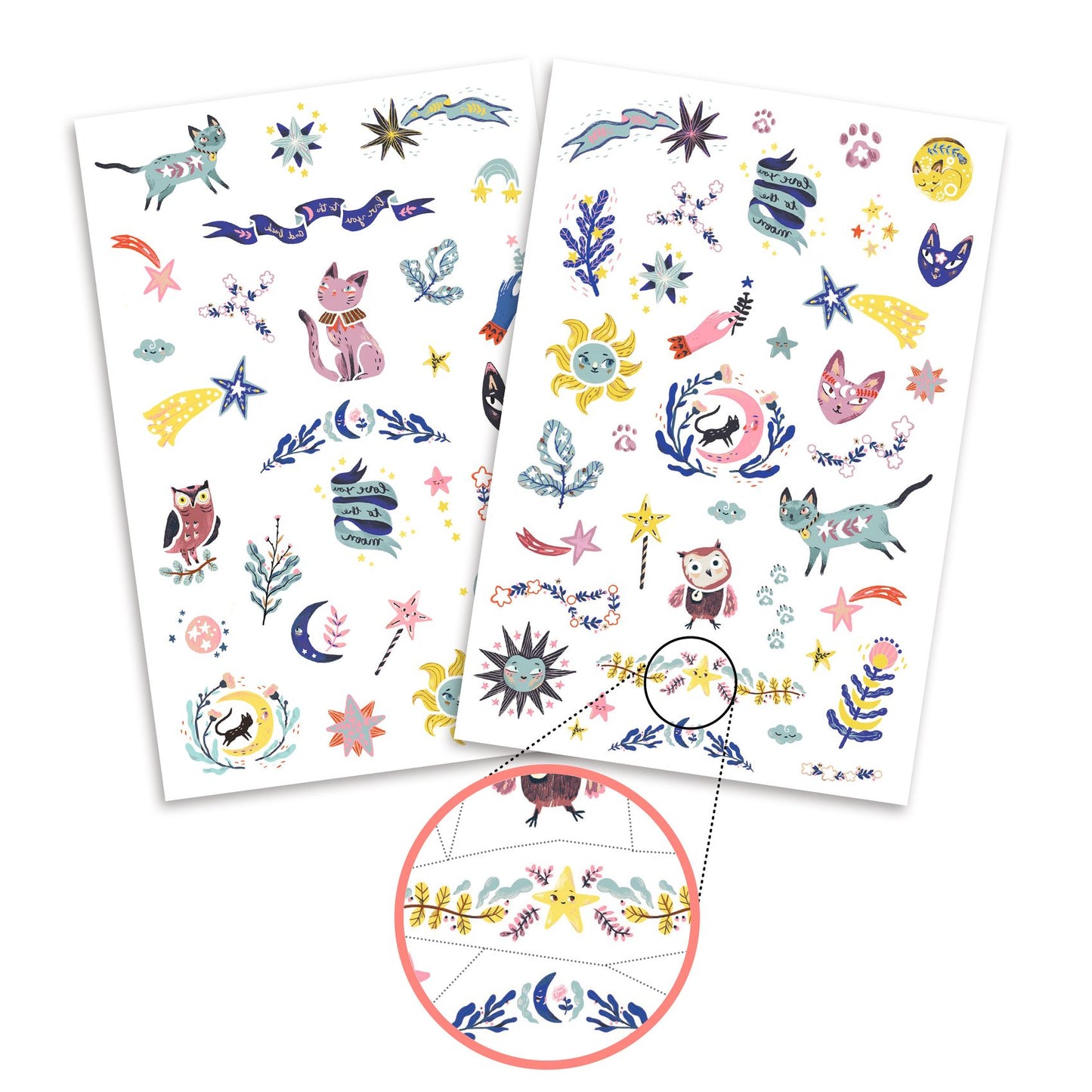 Djeco Sweet Dreams Temporary Tattoos