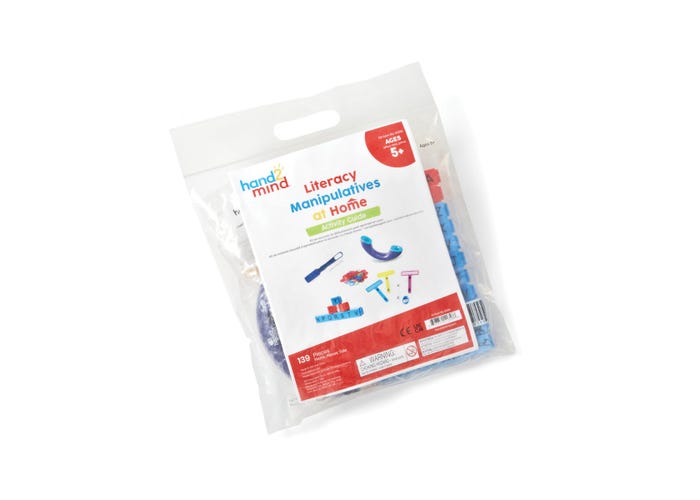 Learning Resources hand2mind Literacy Manipulatives at Home Kit