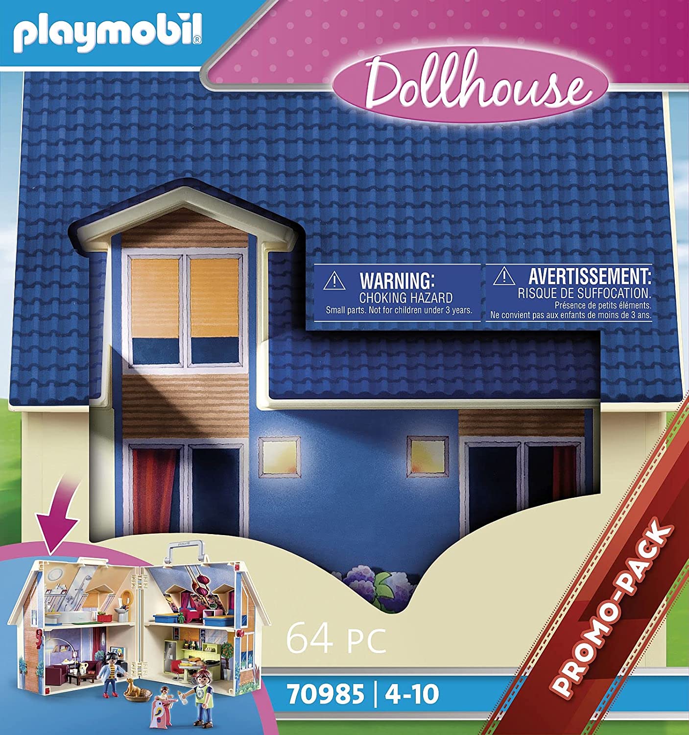 Playmobil 70985 City Life Take Along Dollhouse