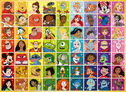 Ravensburger Disney & Pixar Colour Palette, XXL 100pc