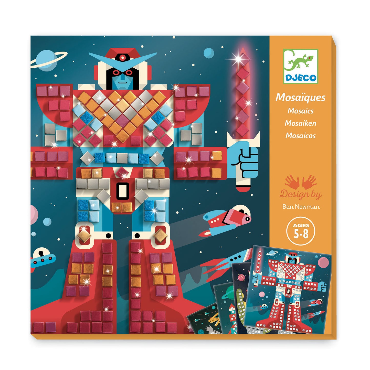 Djeco Collages Space Battle