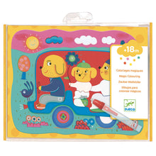 Djeco Magic Colouring - Hidden On The Road (F)