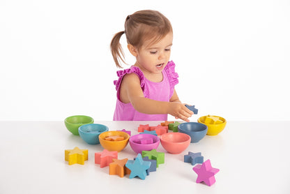 Tickit Rainbow Wooden Stars