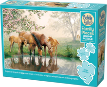 Cobble Hill Puzzles 350 Pieces Horse Family