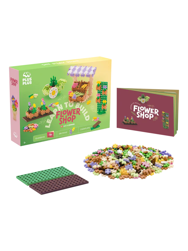 Plus Plus Learn to Build Flower Shop