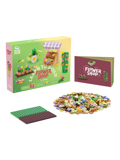 Plus Plus Learn to Build Flower Shop