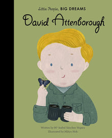 Little People Big Dreams David Attenborough Hardback Book