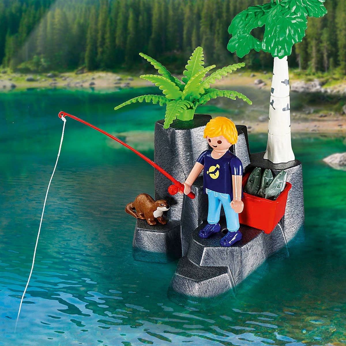 Playmobil 9320 Cabin On The Lake