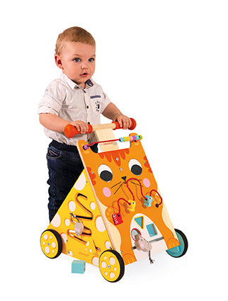 Janod Multi-Activities Cat Baby Walker