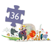 Djeco Animal Parade Giant Puzzles