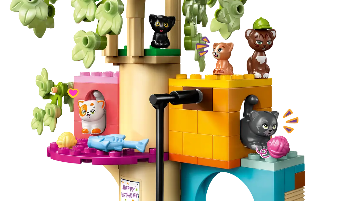 Lego Friends 42666 Cat Birthday Party & Tree House