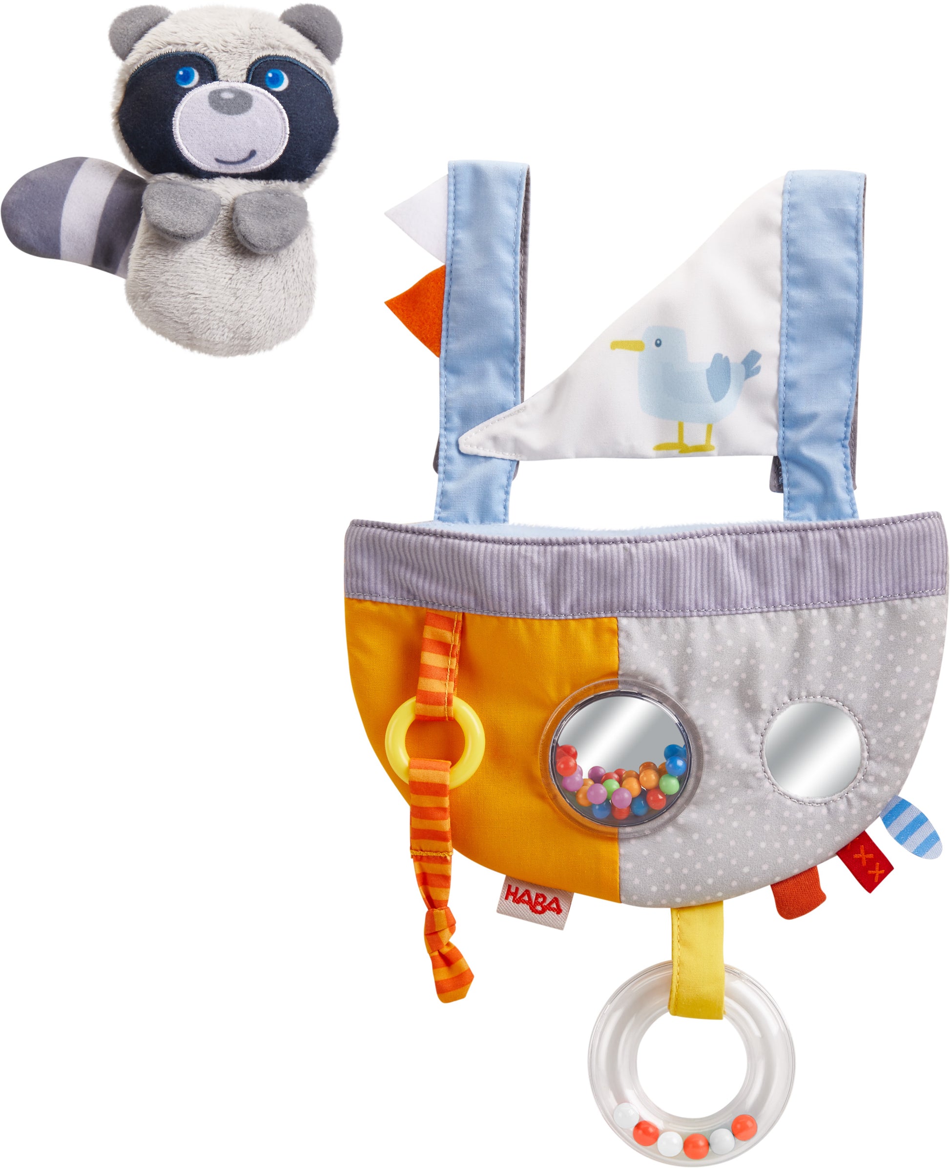 Haba Playwrap Raccoon Ahoy!