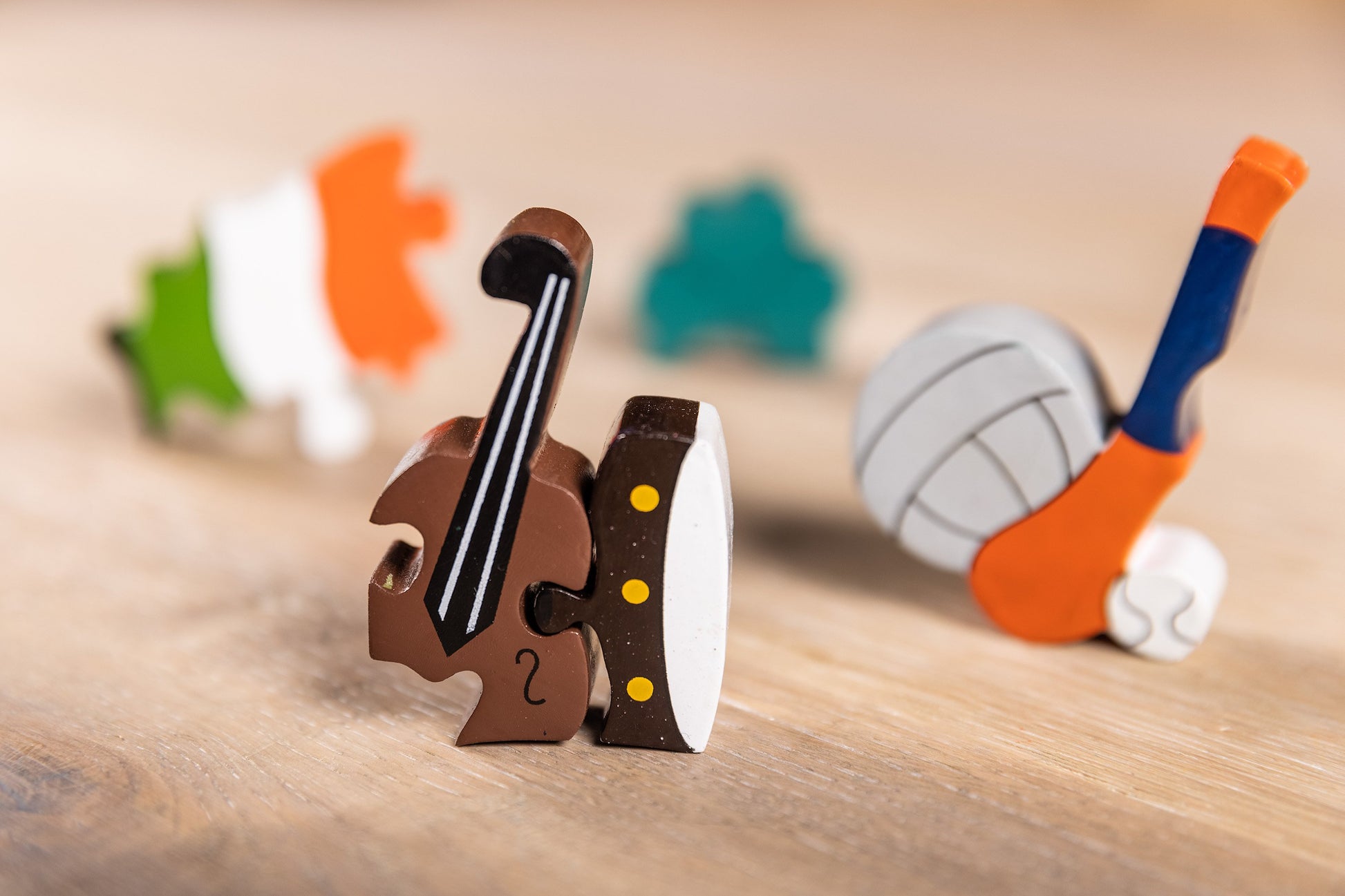 Alphabet Jigsaws Icons of Ireland