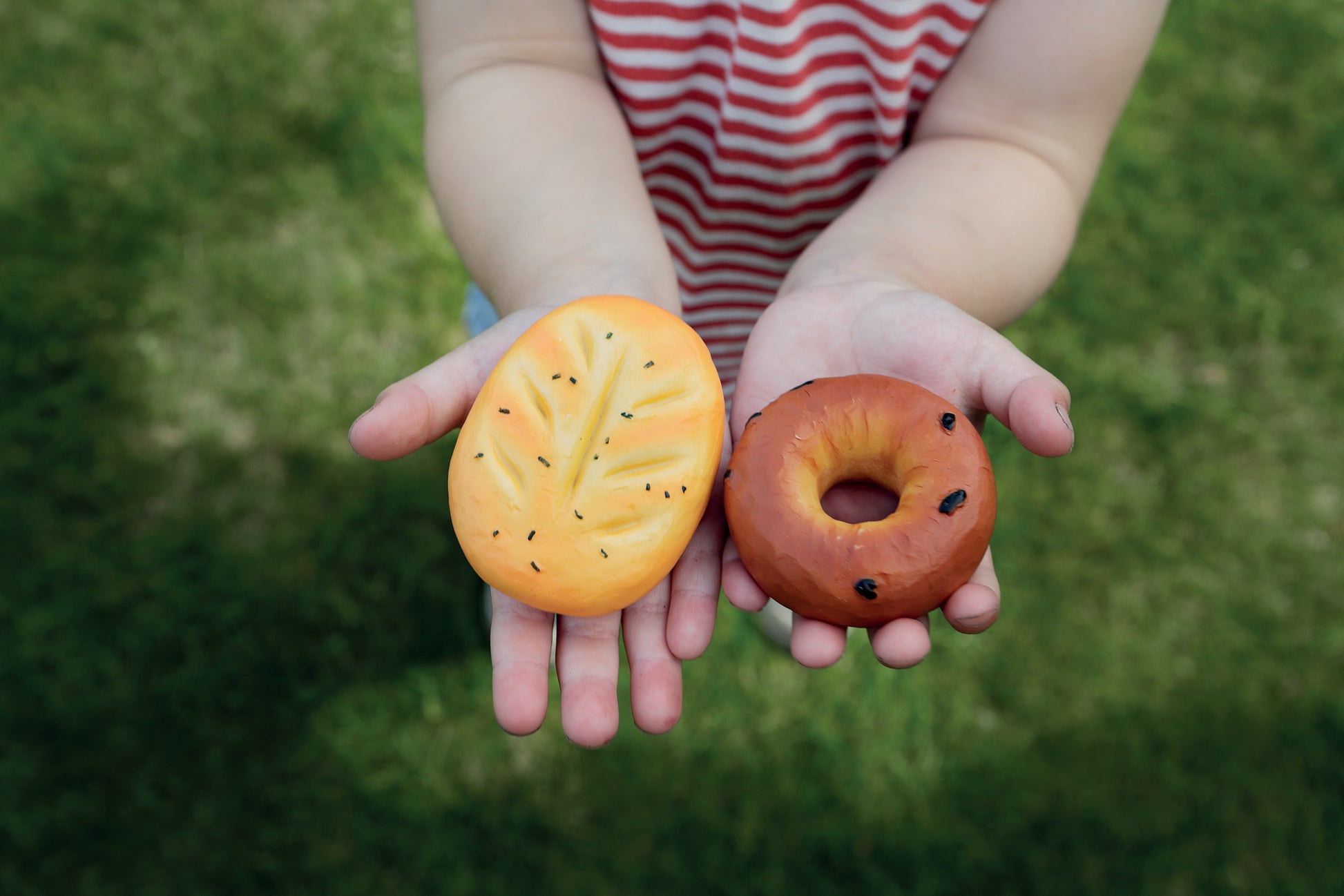 Yellow Door Sensory Play Stones - Breads of the World
