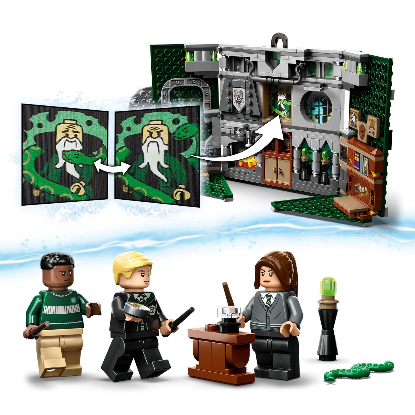 Lego Harry Potter 76410 Slytherin House Banner (C)