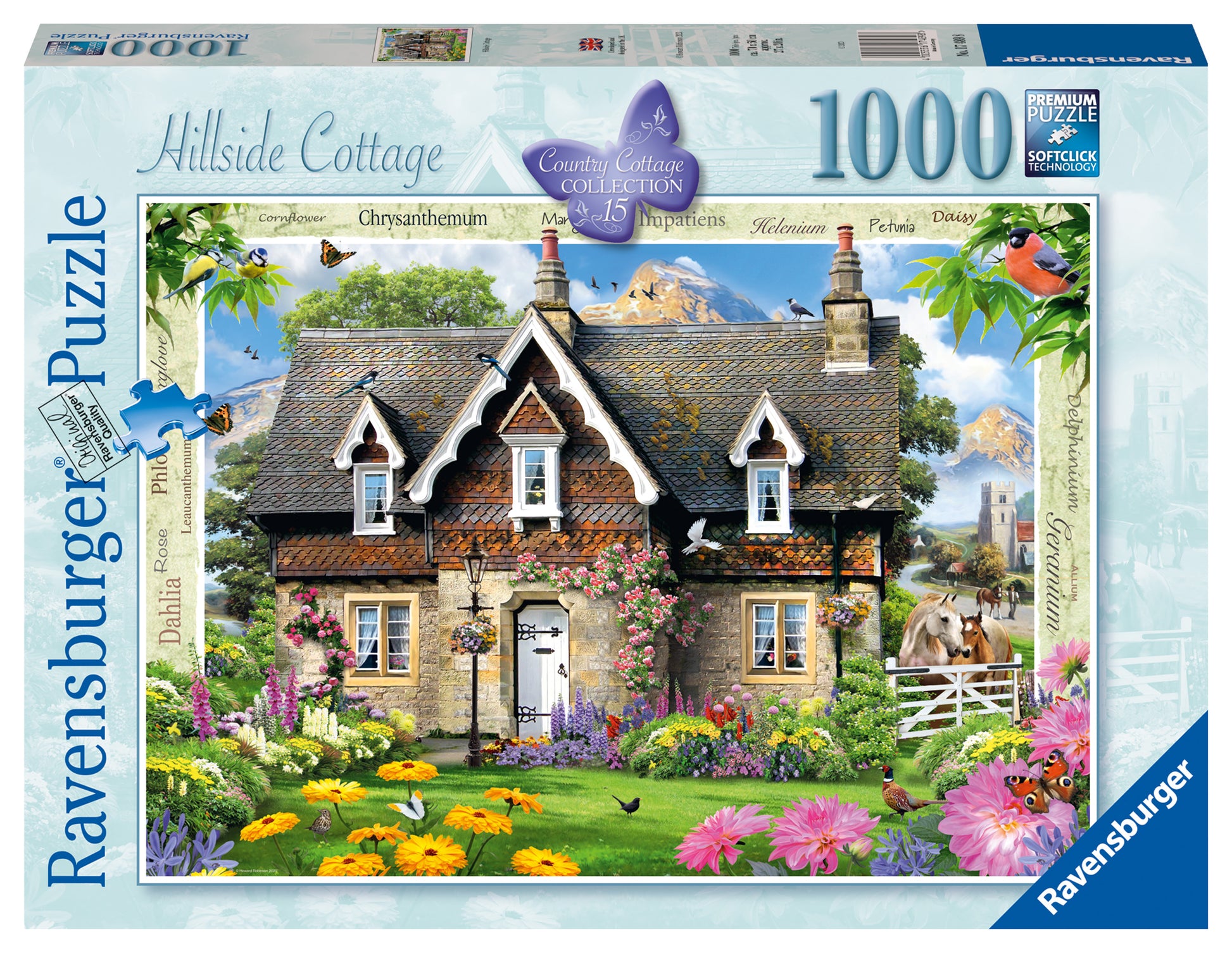 Ravensburger Country Cottage No.15 - Hillside Cottage 1000pc