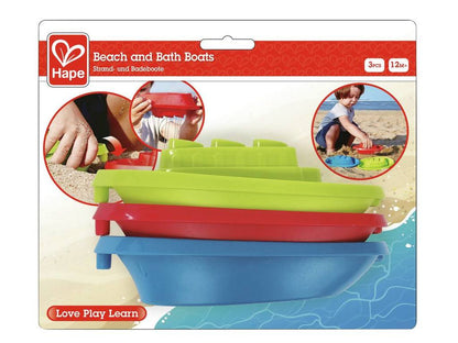 Hape Beach and Bath Boats