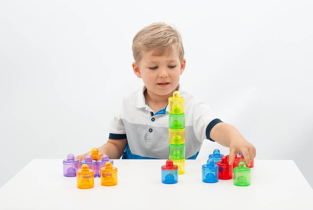 TickiT Translucent Colour Pots Set