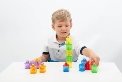 TickiT Translucent Colour Pots Set
