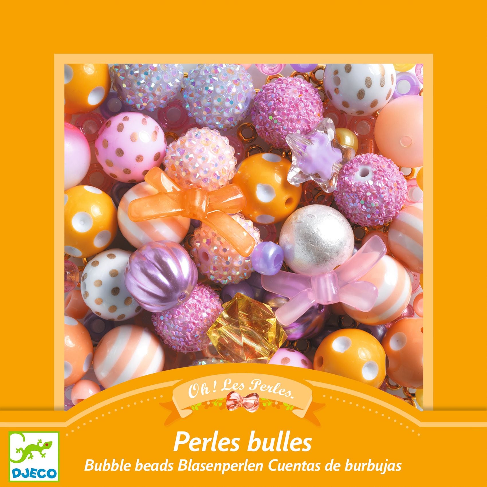Djeco Bubble Beads Gold Beads & Jewellery