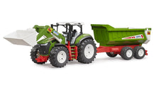 Bruder Roadmax Tractor W/Front Loader & Trailer