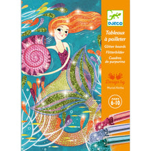 Djeco Glitter Boards Mermaids Lights