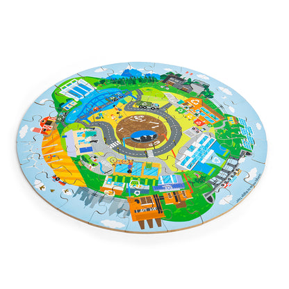 BigJigs Recycling Circular Floor Puzzle