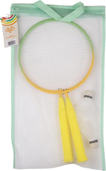 Mookie Activo Mini Badminton Set In Mesh Zipper Bag
