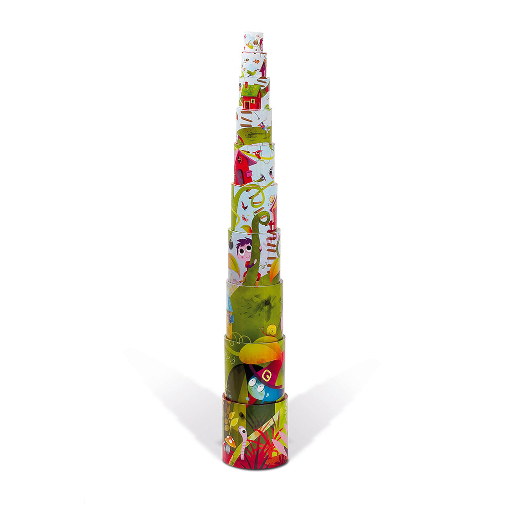 Janod Magic Tree Round Stacking Pyramid