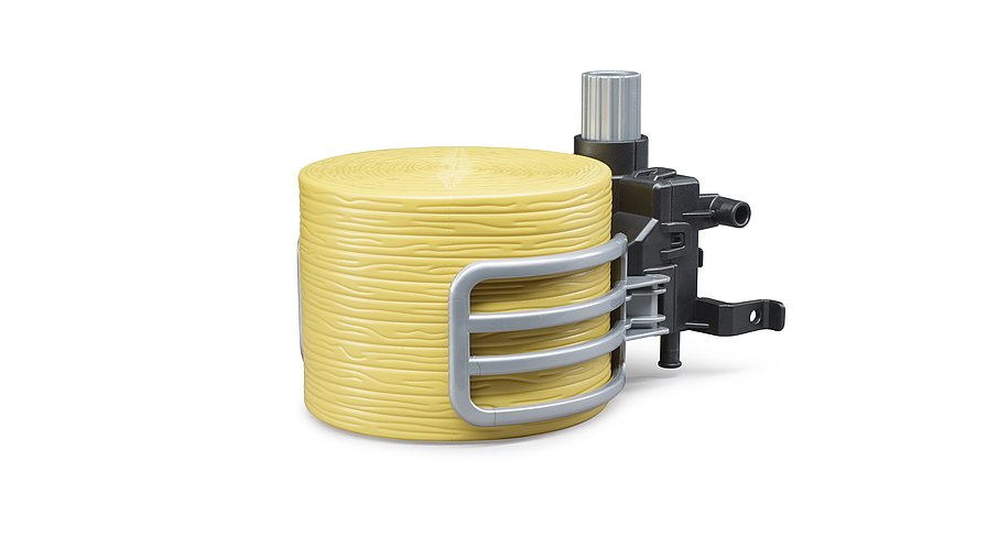 Bruder Bale Gripper w/1 Round Bale