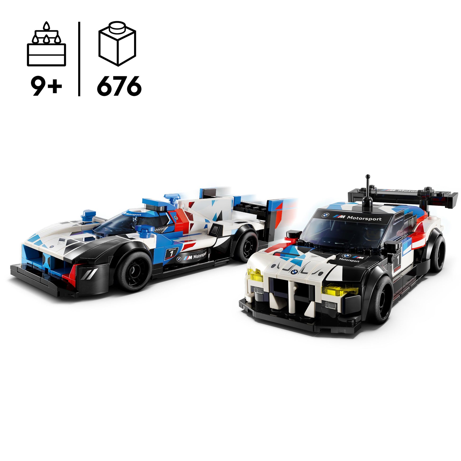 Lego Speed Champions 76922 BMW M$ GT3 Hybrid V8