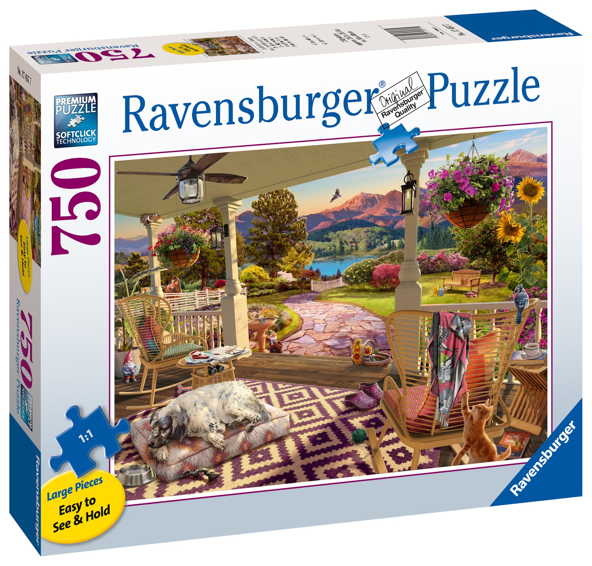 Ravensburger Cozy Front Porch Views, Extra Large 750pc