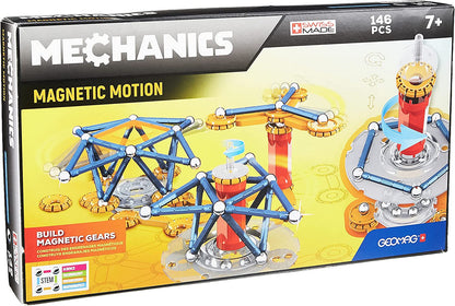Geomag Mechanics Magnetic Motion & Gears 146pcs
