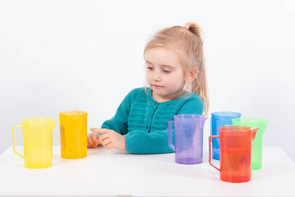 TickiT Translucent Colour Jug Set
