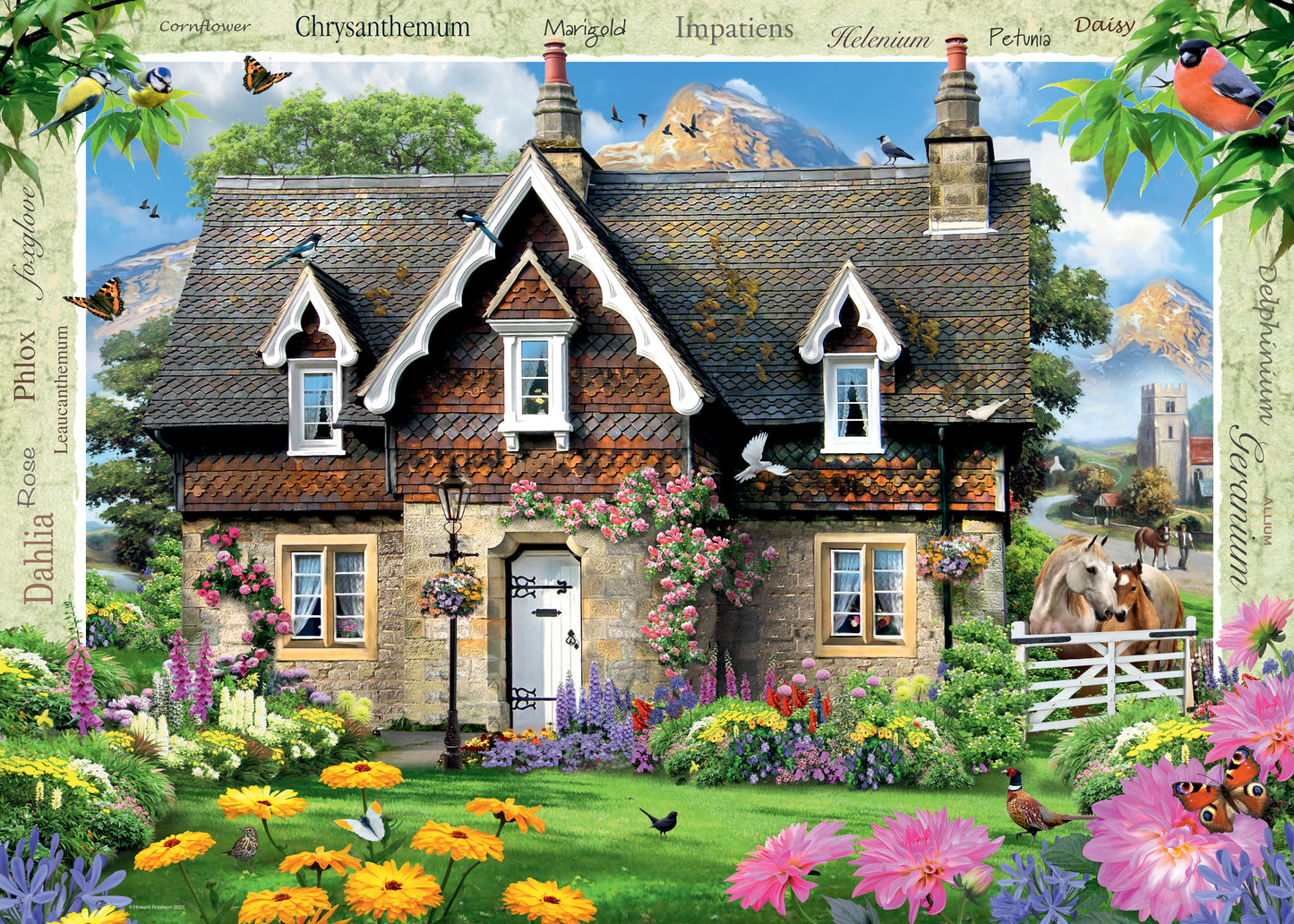 Ravensburger Country Cottage No.15 - Hillside Cottage 1000pc