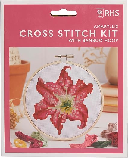 RHS Cross Stitch Kit-Amarylis