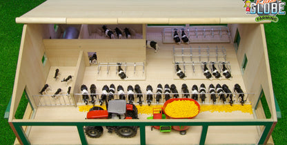 Kids Globe 1:32 Cattle Shed With Milking Parlour