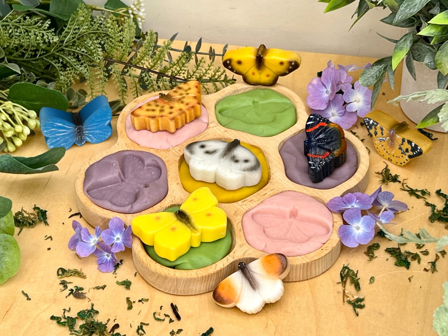 Yellow Door Sensory Play Stones – Butterflies